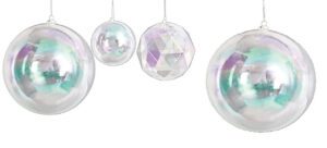 Iridescent Clear Ball 10"