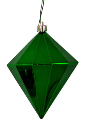 Apple Green Reflective Diamond Finial  (Qty 12)